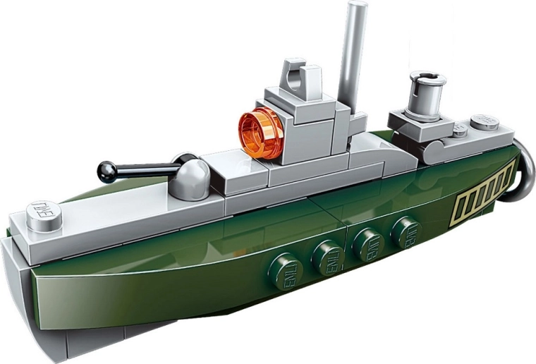 Qman Amphibious Panzer ubåd Mosasaur