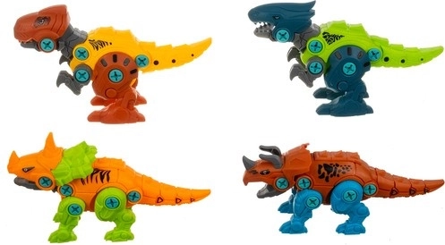 Fire dinosaurer, der skal samles