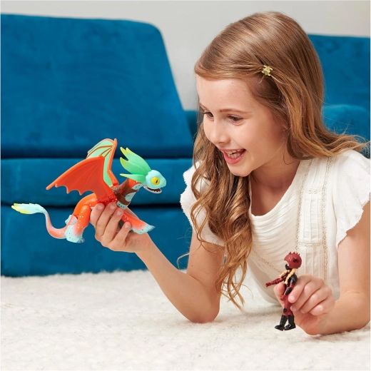 Bevægelig drage til action-poser