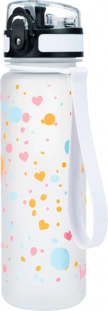 Tritan-drikke flaske med hjerte-motiv 500 ml