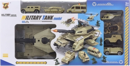 Militærsæt med foldning