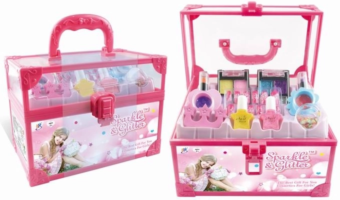 Makeup-kosmetiktaske til børn