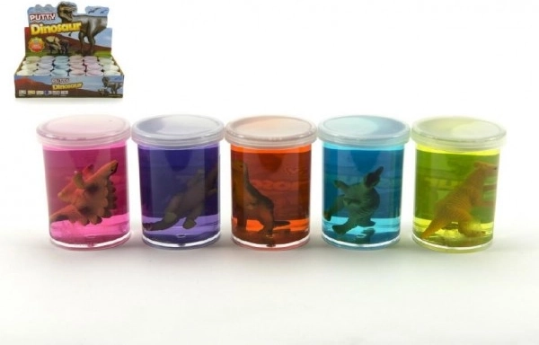 Slime med dinosaurer 80g
