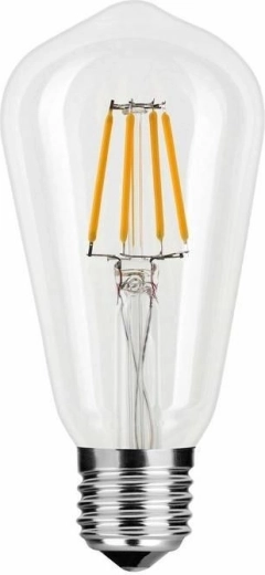 Modee LED filamentpære ST64 4 W E27, 2700 K, 440 lm