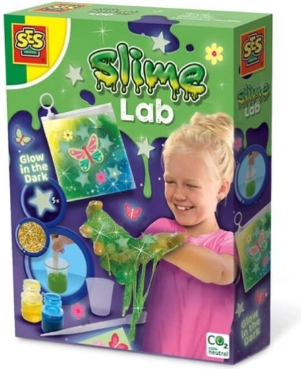 SES Slime-sæt, der lyser i mørke