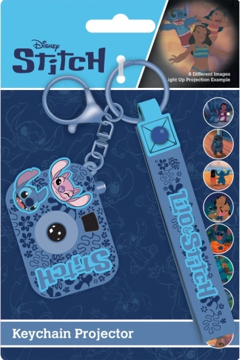 Nøglering med projektor Lilo og Stitch