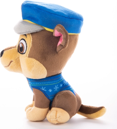 Festligt look med blå sweater