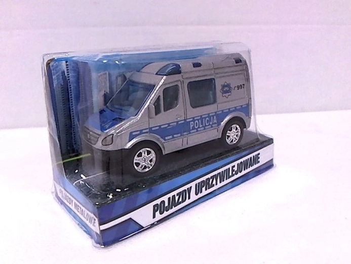 Mini politivarevogn 8 cm