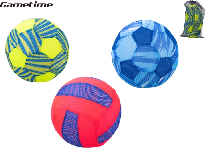 Tekstilbold GAMETIME 23 cm til børn