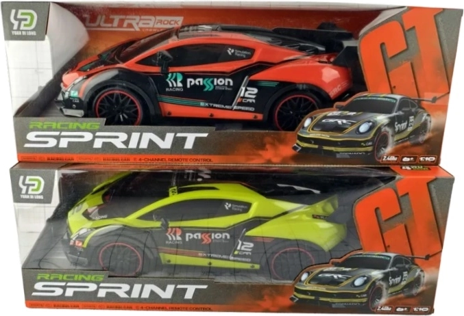 Racing Sprint sportsbil med fjernbetjening 2,4 GHz
