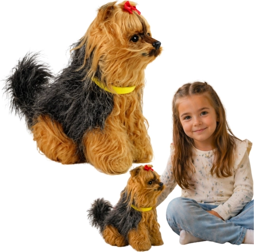 Interaktiv plysjorkshireterrier