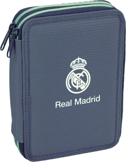 Todelt skolepenal Back me up Real Madrid, fuldt udstyret - 1 stk.