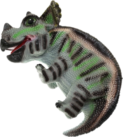 Grøn hånddukke – dinosaurunge 42 cm