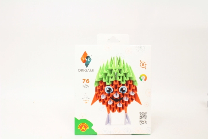 Alexander kreativt 3D-origamisæt Jordbær