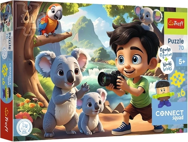 Puzzle Connect Luck 70 brikker