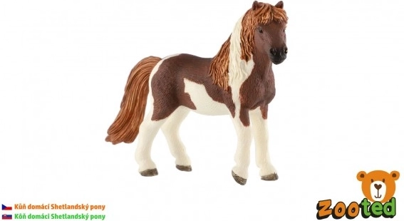 Shetland pony figur i plast