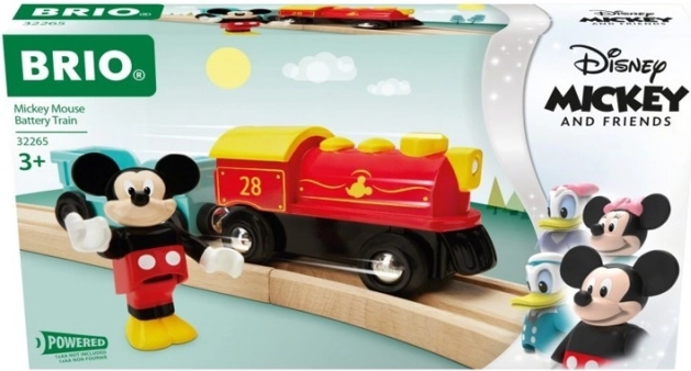 Mickey Mouse – batteridrevet BRIO Disney-tog