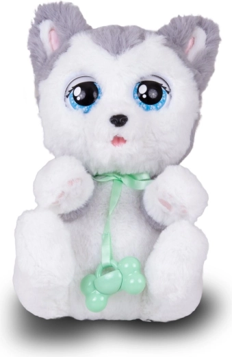 Interaktiv sut: åbne øjne og nuttede lyde