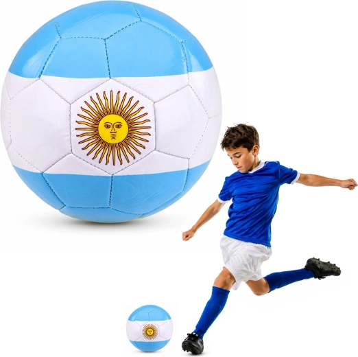 Træningsfodbold Argentina, størrelse 5 (22 cm)