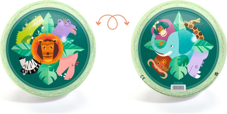 Glade illustrationer af dyr fra savannen