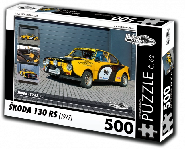 Puslespil Retro-Biler Škoda 130 RS 500 brikker