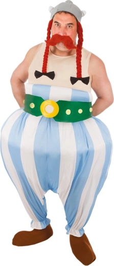 Asterix XXL kostume Obelix (5 dele) - 1 stk.