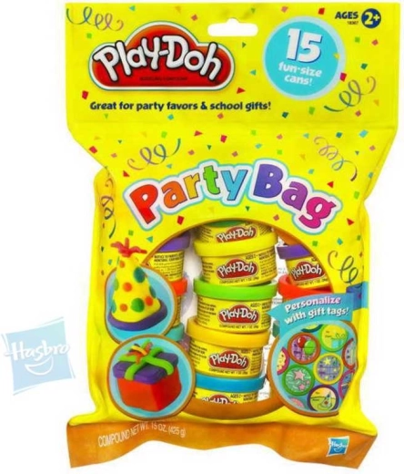 Play-Doh festpose med 15 bøtter modellervoks - 15 stk.