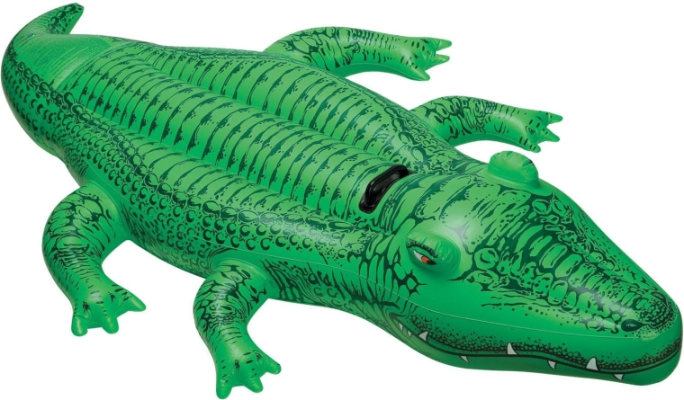 Oppustelig krokodille til vandet 168 × 86 cm Intex