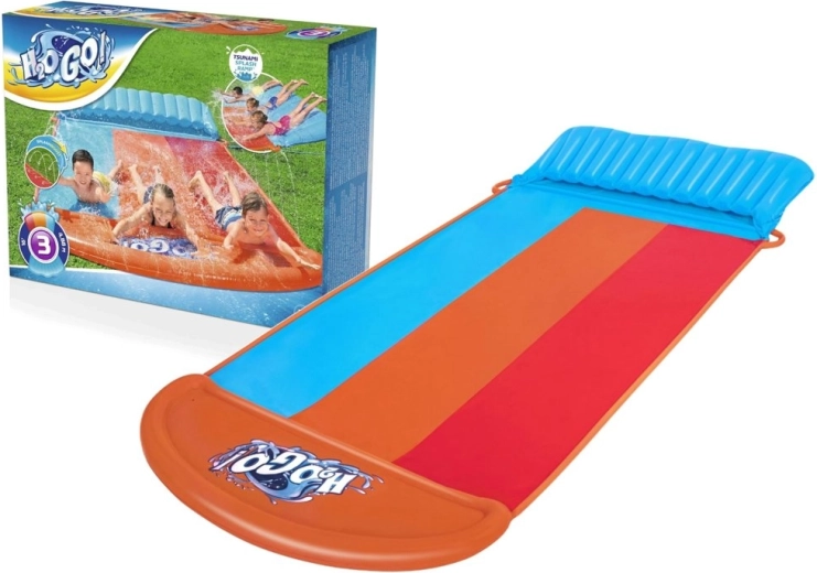 Trefoldet vandrutschebane 4,88 m Bestway