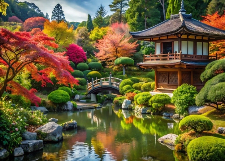 Alipson puslespil smuk japansk have 500 brikker