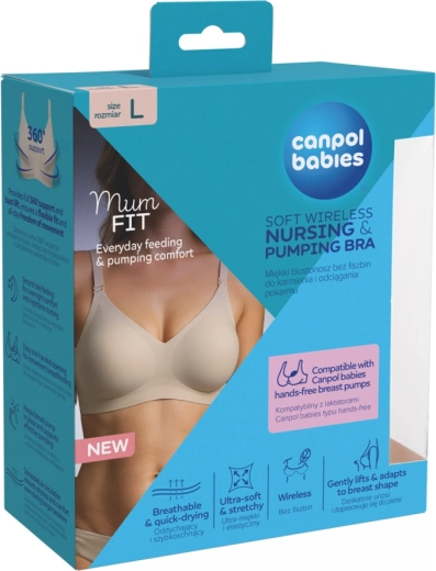 Canpol babies MumFIT amme- og pumpe-bh, størrelse L