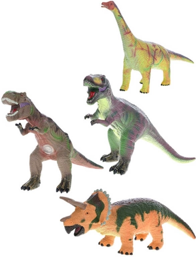 Zoolandia dinosaur med blød krop 37–40 cm - 1 stk.