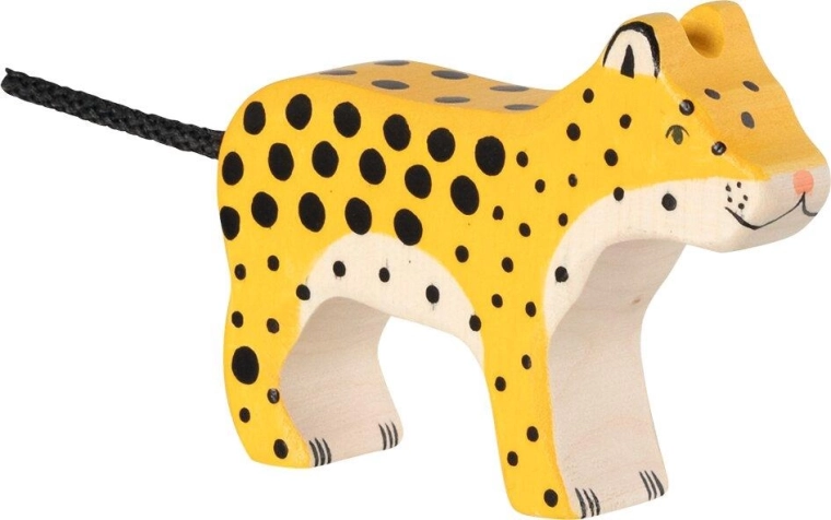 Holztiger lille leopard - 1 stk.