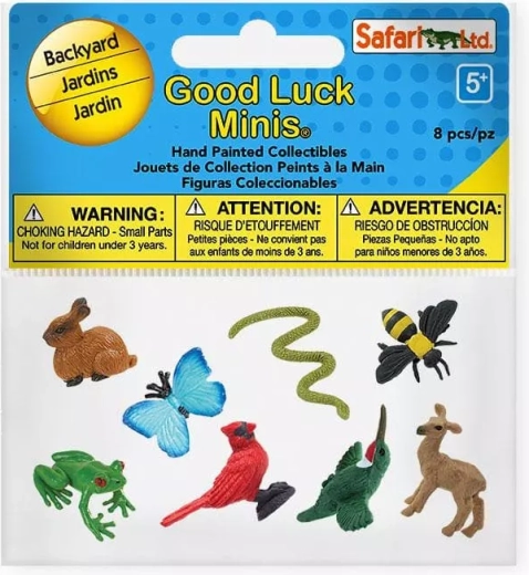 Safari Ltd. minifigurer I baghaven (Good Luck Minis Funpack)