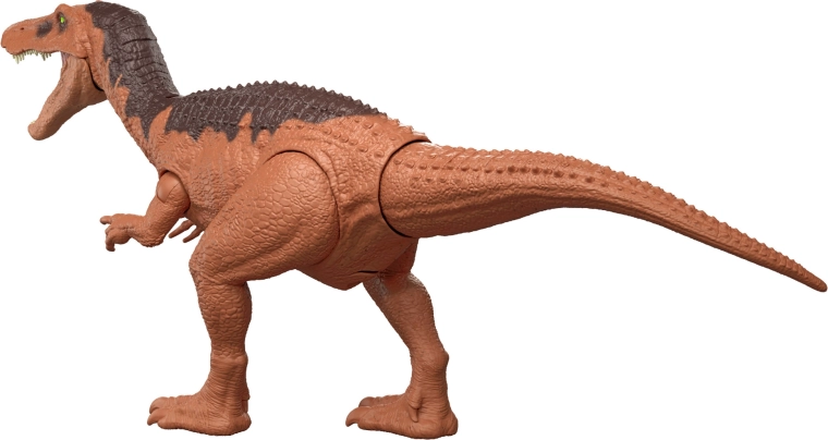 Kraftigt brøl og actionbevægelse