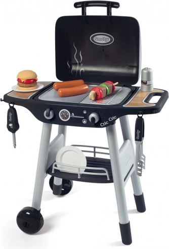 Smoby børnegrill til leg med tilbehør