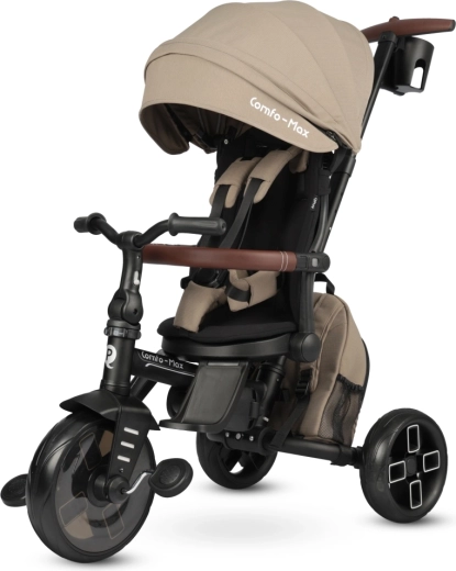 Qplay trehjulet cykel Comfo Max Coffee