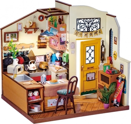 Miniaturedukkehus Homey Kitchen