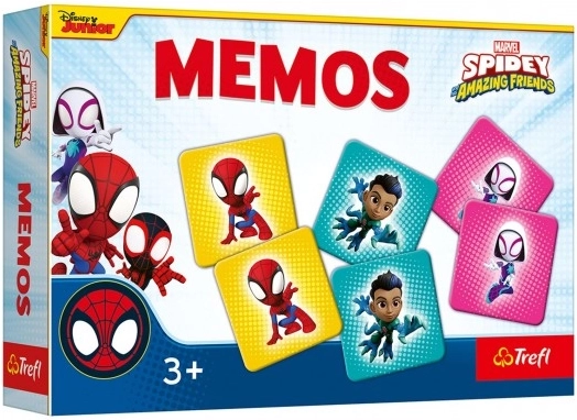 Papirmemo SPIDEY OG HANS FANTASTISKE VENNER, 30 brikker