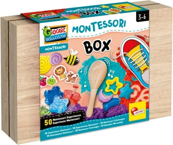 Montessori-boks: 50 aktiviteter til udvikling af børns kreativitet og sanser