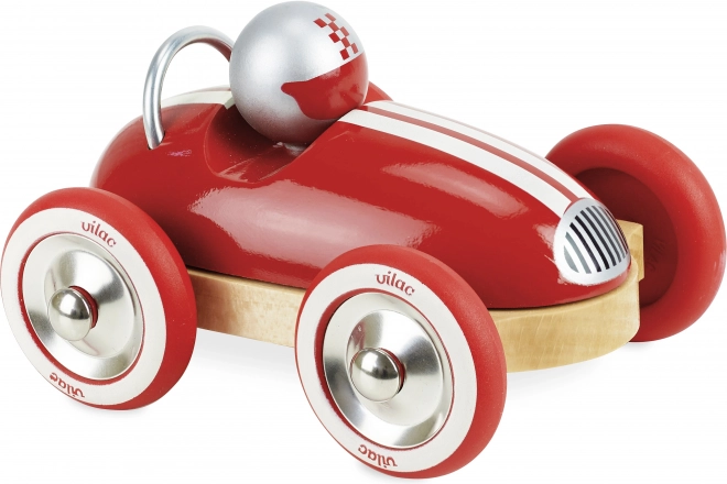 Træbil Roadster vintage rød