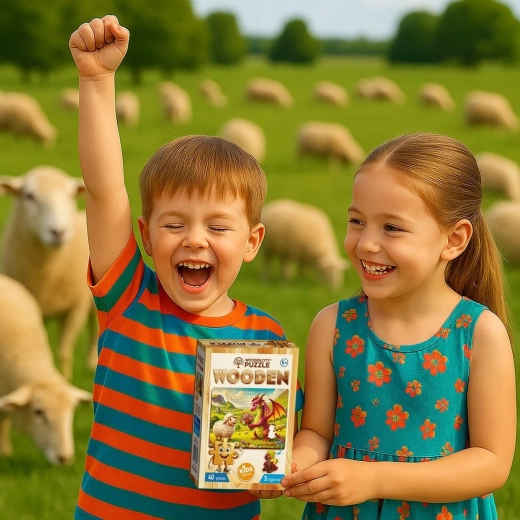 Træbrikker med glatte kanter