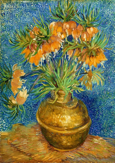 Puslespil Vincent van Gogh: Brudeslør i kobbervase 1000 brikker