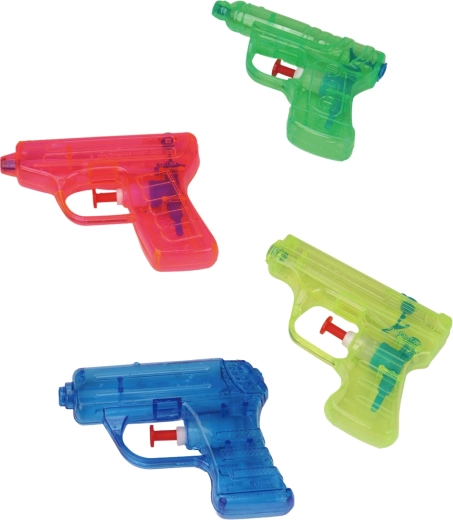 Sæt med mini vandpistoler til børn, 4 stk.