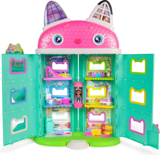 Elevator, rutsjebane og leverings-tårn til pakker