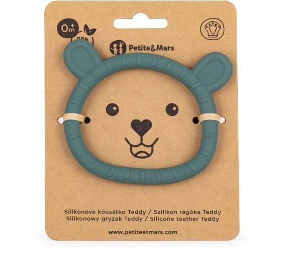 Silikonebidering PETITE & MARS Teddy Misty Green