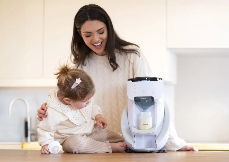 Store beholdere og LED til natten