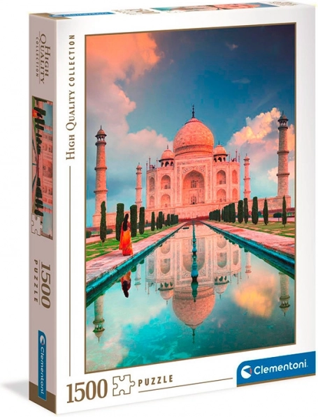 Puslespil 1500 brikker Taj Mahal