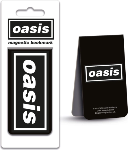 Oasis magnetisk bogmærke