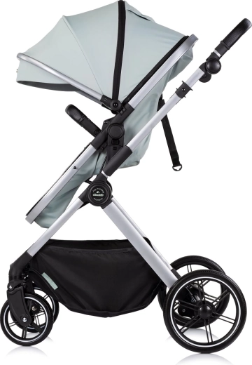 Stor udvidbar kaleche med kiggevindue